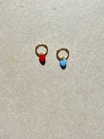 Cargar imagen en el visor de la galería, PENDIENTES HEART RED
