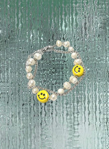 PULSERA BE HAPPY SILVER
