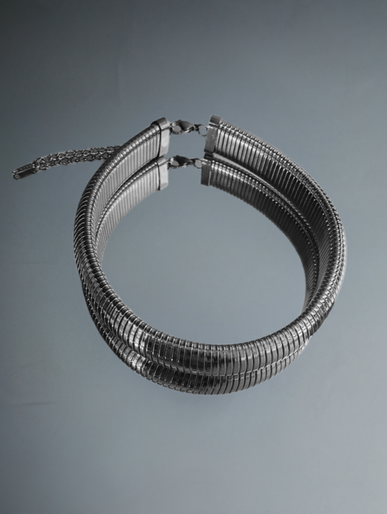CHOKER KIM SILVER