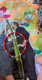 Cargar y reproducir el video en el visor de la galería, PULSERA IMAN ROJA
