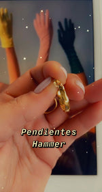 Cargar y reproducir el video en el visor de la galería, PENDIENTES HAMMER
