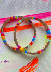 PULSERA GOLD RAINBOW