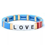 Cargar imagen en el visor de la galería, PULSERA LOVE AZUL CIELO
