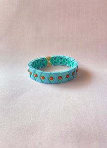 PULSERA ROMBOS PASTEL