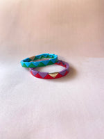 Cargar imagen en el visor de la galería, PULSERA TRIÁNGULOS GREEN
