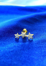 Cargar imagen en el visor de la galería, PENDIENTES TRIPLE STAR
