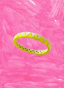 PULSERA TRIANGLE FLUOR