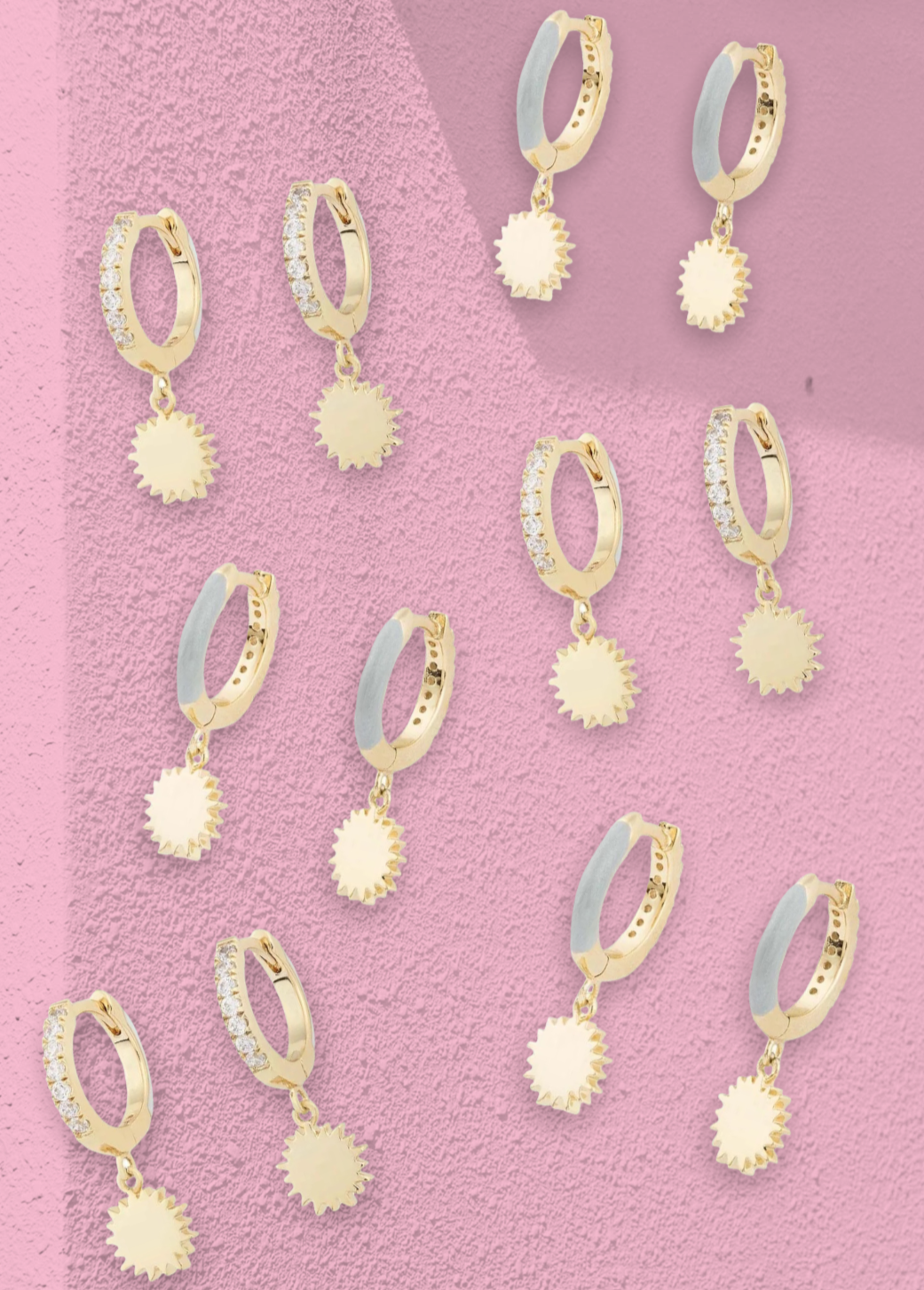PENDIENTES SUN 2 IN ONE