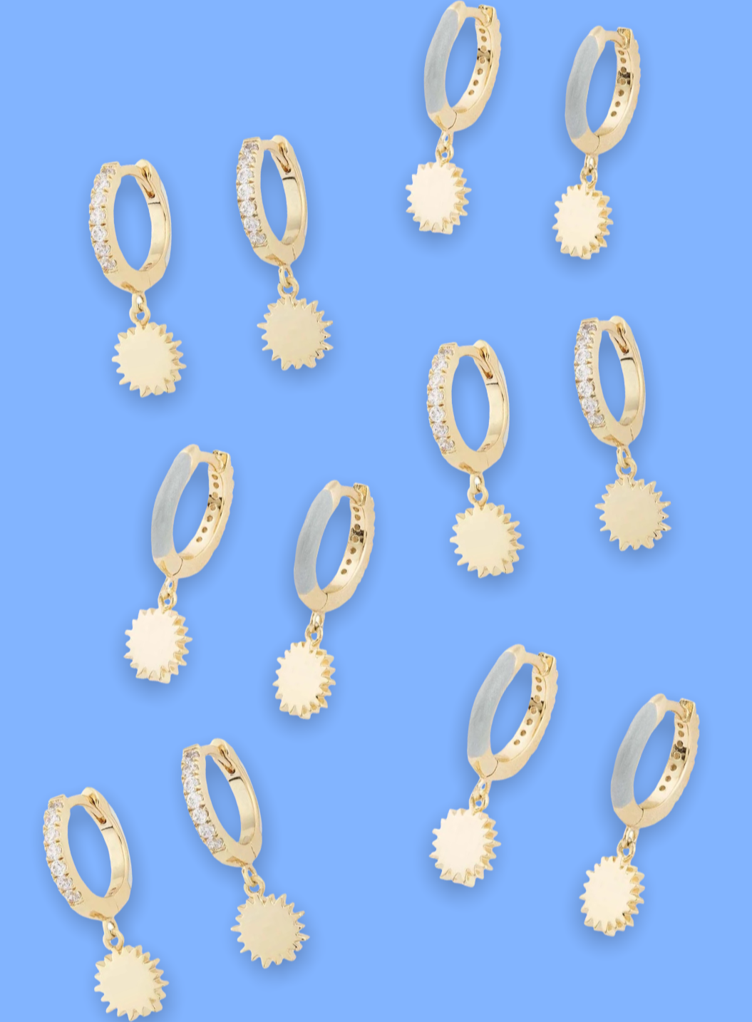 PENDIENTES SUN 2 IN ONE