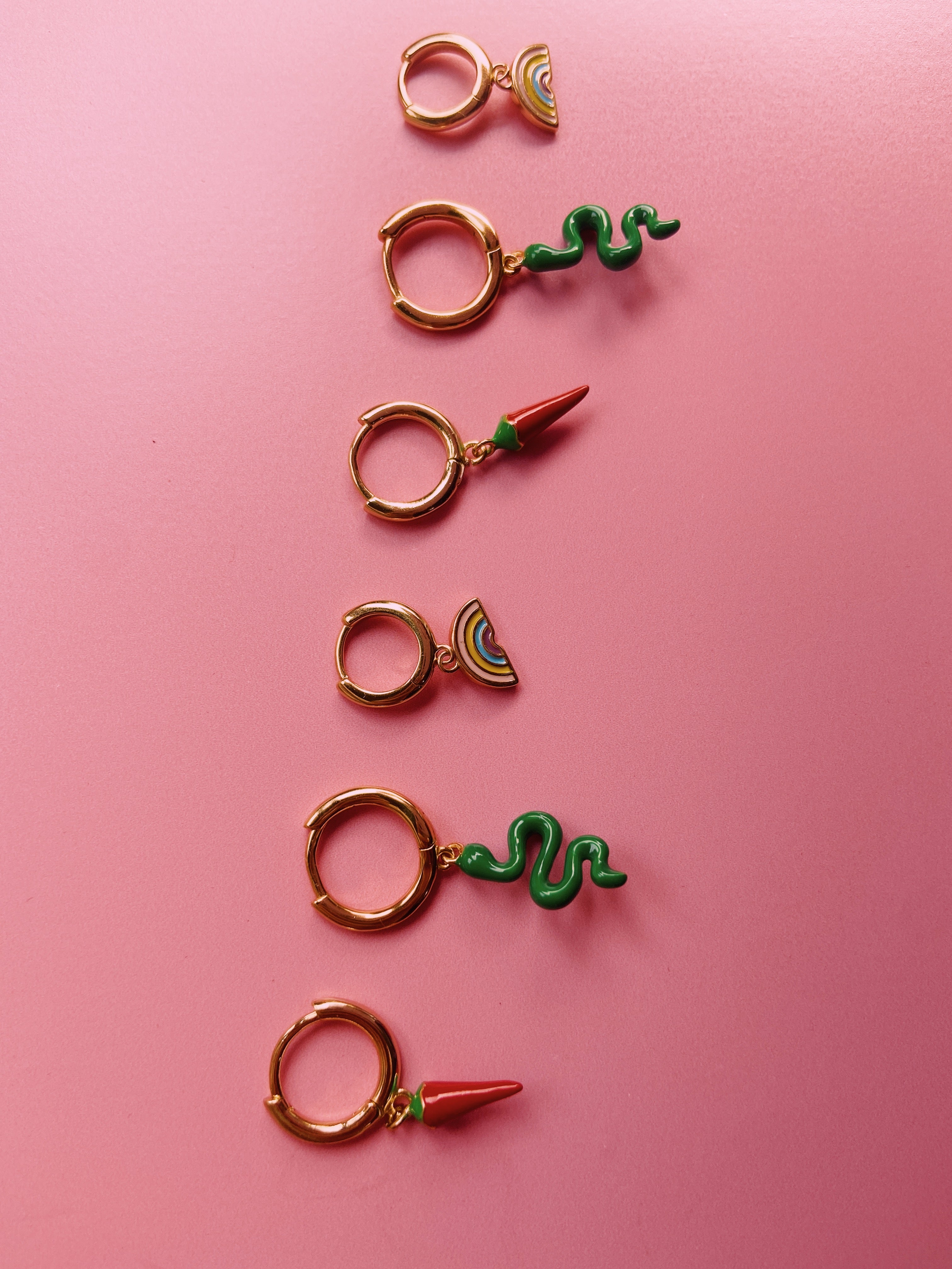 PENDIENTES SNAKE (unidad)