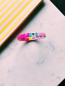 PULSERA PALM PINK