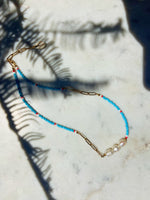 Cargar imagen en el visor de la galería, COLLAR BLUE PEARLS
